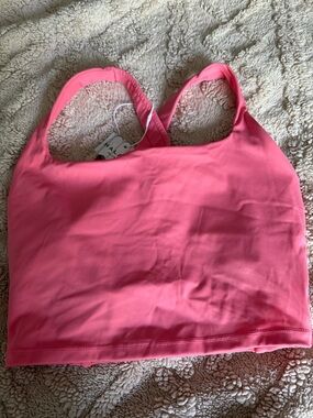 HALARA Coral Pink Seamless Sports Bra